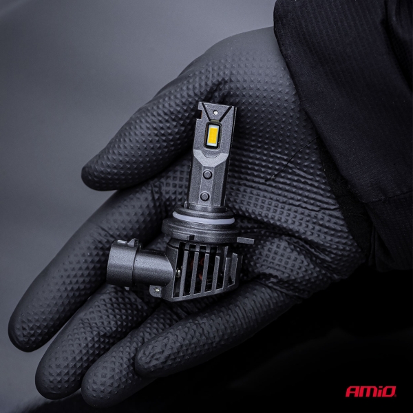 Amio HB3 LED Headlight Full Canbus F25 Silver Series HB3 LED 6000K Duobox